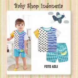 Setelan Anak Pola Abstrak  large